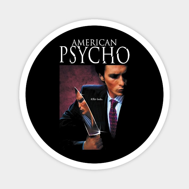 American Psycho Patrick Bateman 22 Magnet by Visionary Canvas